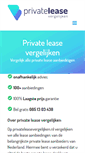 Mobile Screenshot of goedkopeleaseauto.nl